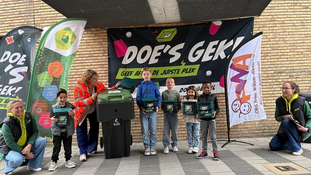 Prins Willem Alexanderschool bijt spits af voor Doe’s Gek gft-campagne
