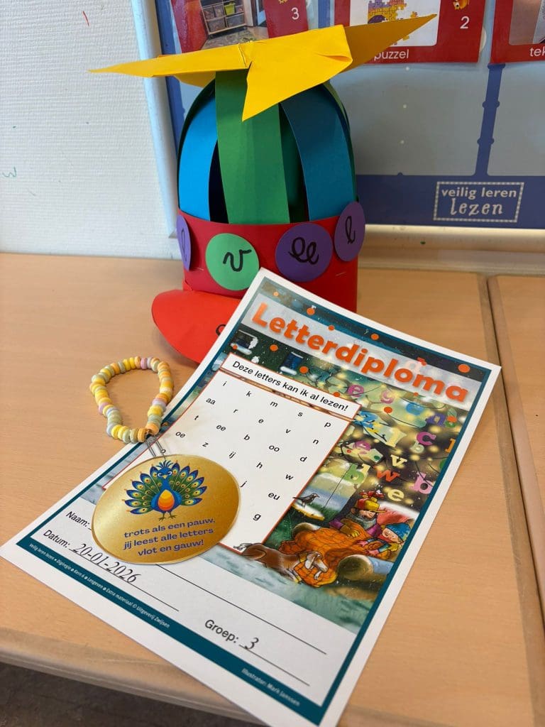 Letterfeest op de OBS PWA in Leiderdorp: groep 3 viert leren lezen 