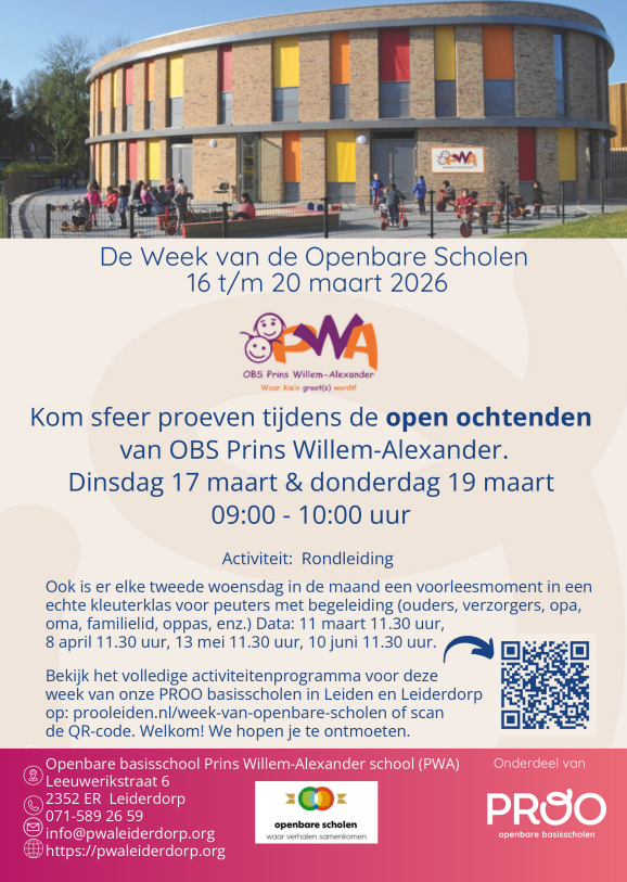 De week van de openbare scholen